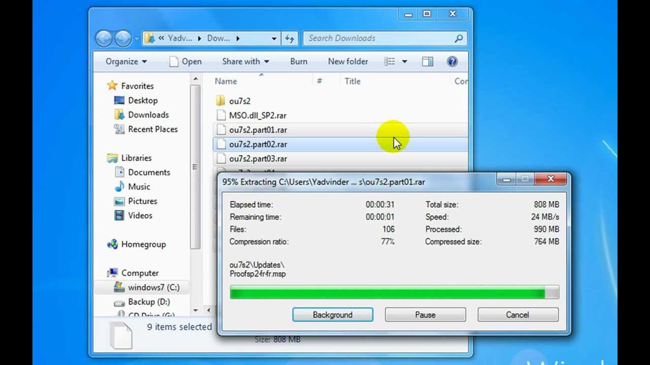 download microsoft office 2007 free windows 7